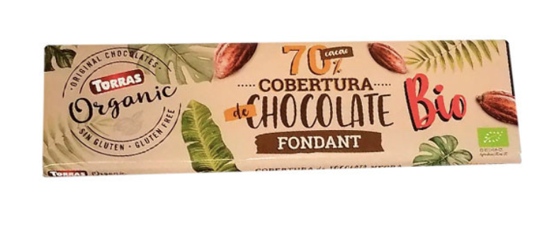 Шоколад 788 Torras Organic bio 200г